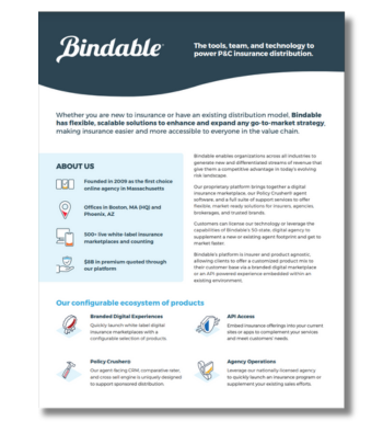 Bindable Overview